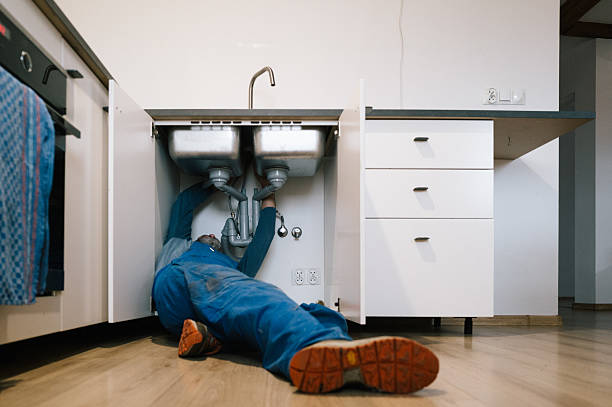 Professional Plumbing technician working in Akron, NY